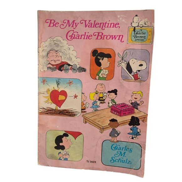Charles M. Schulz Other - Be My Valentine Charlie Brown 1976 Vintage Comic Book Charles M. Schulz